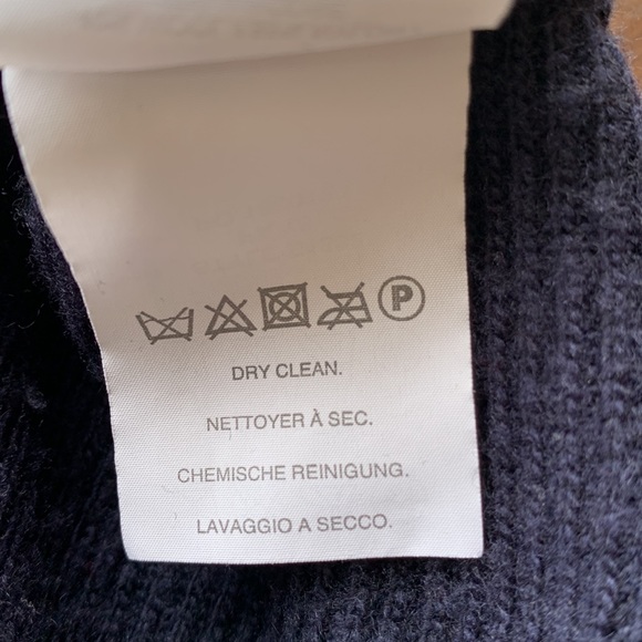 J Crew Sz XS Relaxed Fit Boat Neck Navy Blue Sweater - Picture 7 of 7